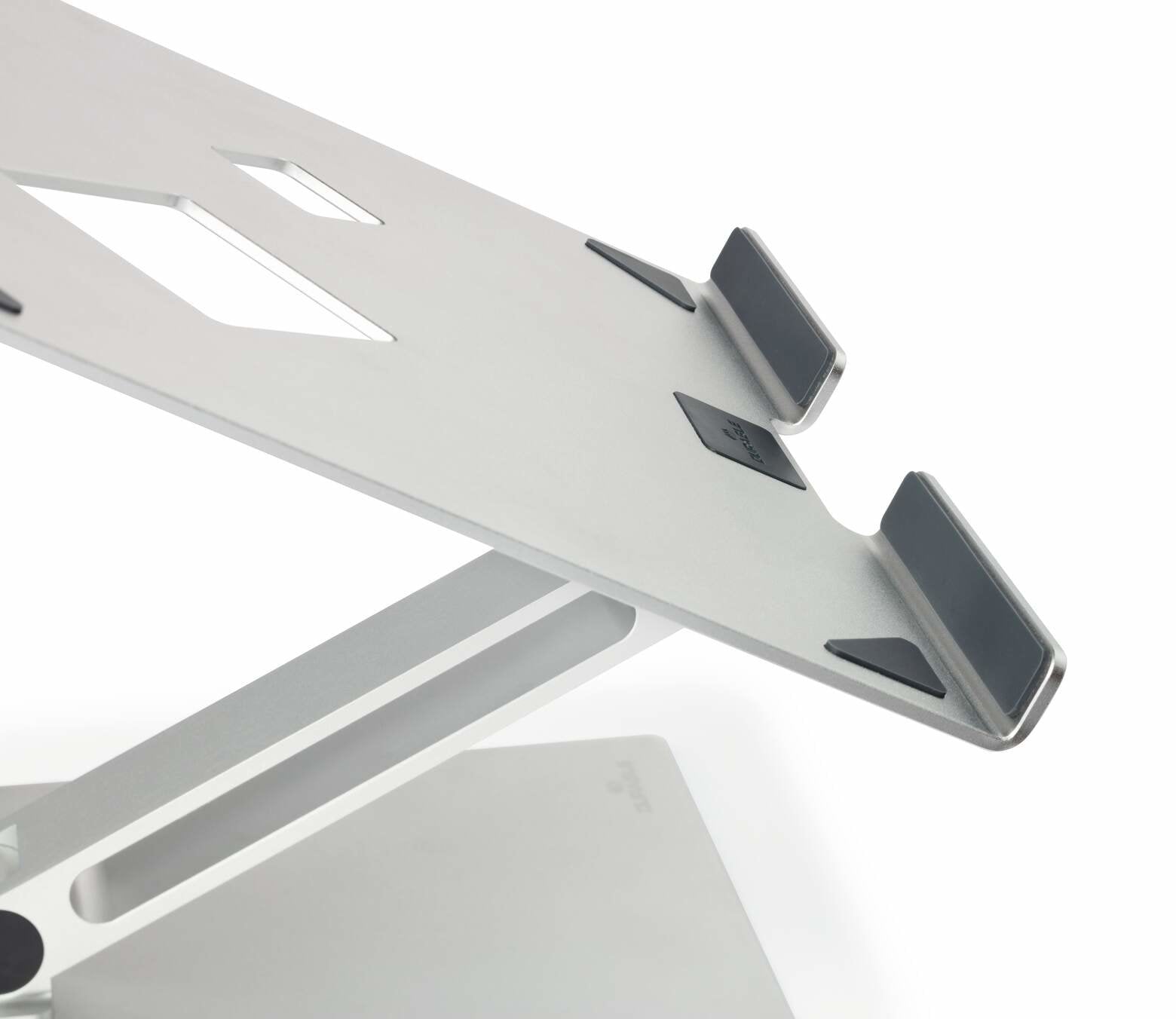 Soporte Para Portátil Durable Laptop Stand Rise Plata - Imagen 4