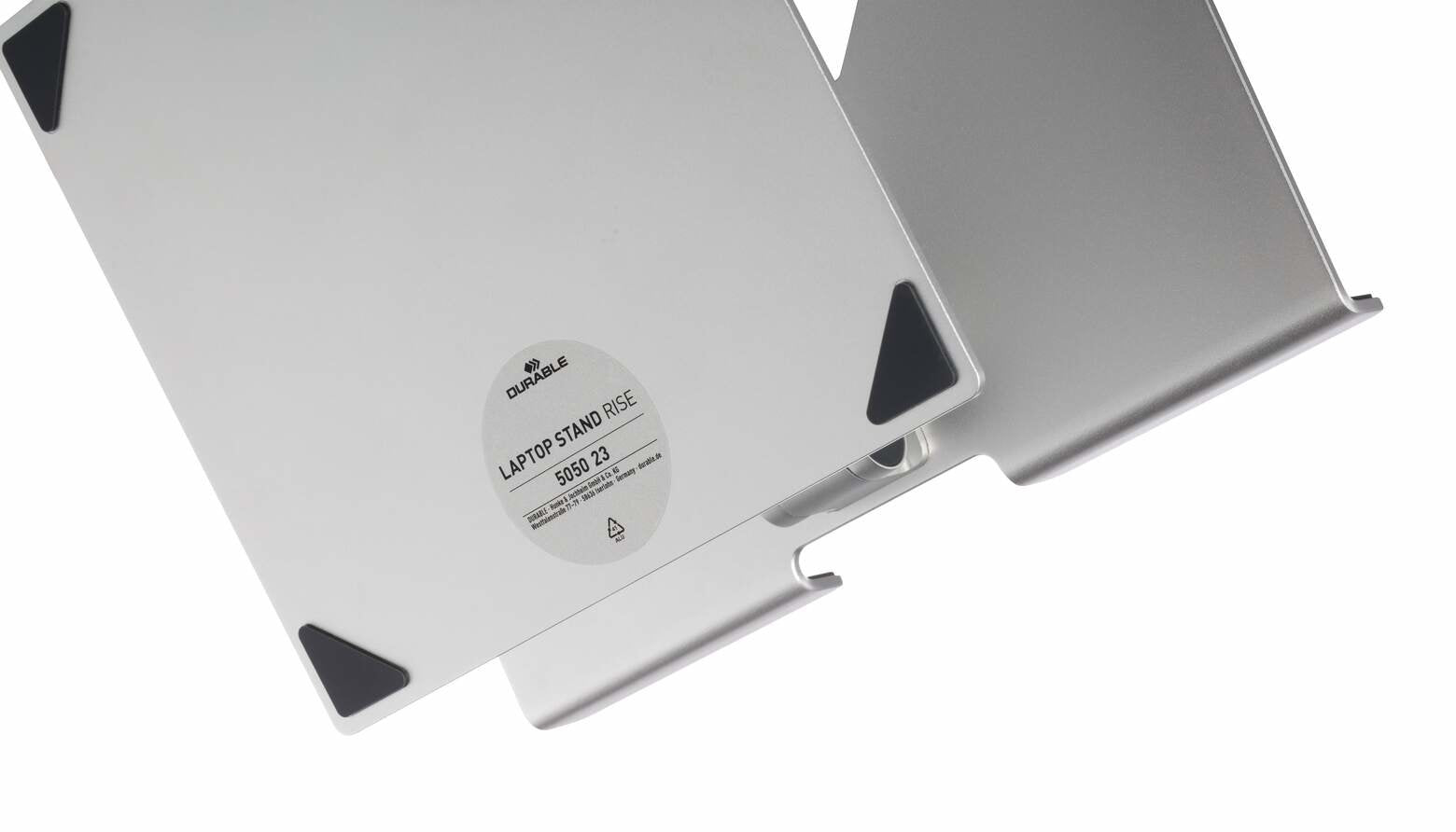 Soporte Para Portátil Durable Laptop Stand Rise Plata - Imagen 5