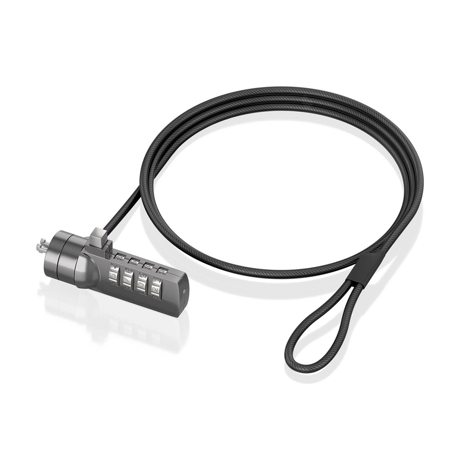 Aisens Cable De Seguridad Para Portátiles Aslk-D40n03-Bk 1.5m - Imagen 4
