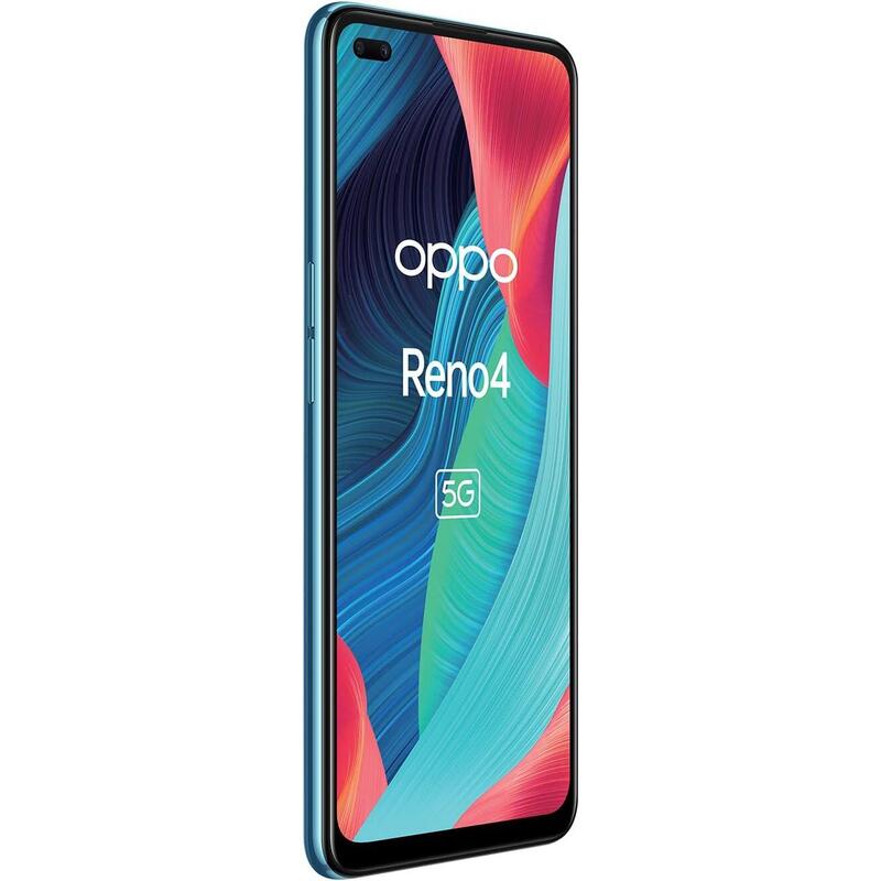 Smartphone Reacondicionado Oppo Reno 4 5g Cph2091 8gb 128gb Azul Espacial 1 Año De Garantia - Imagen 3
