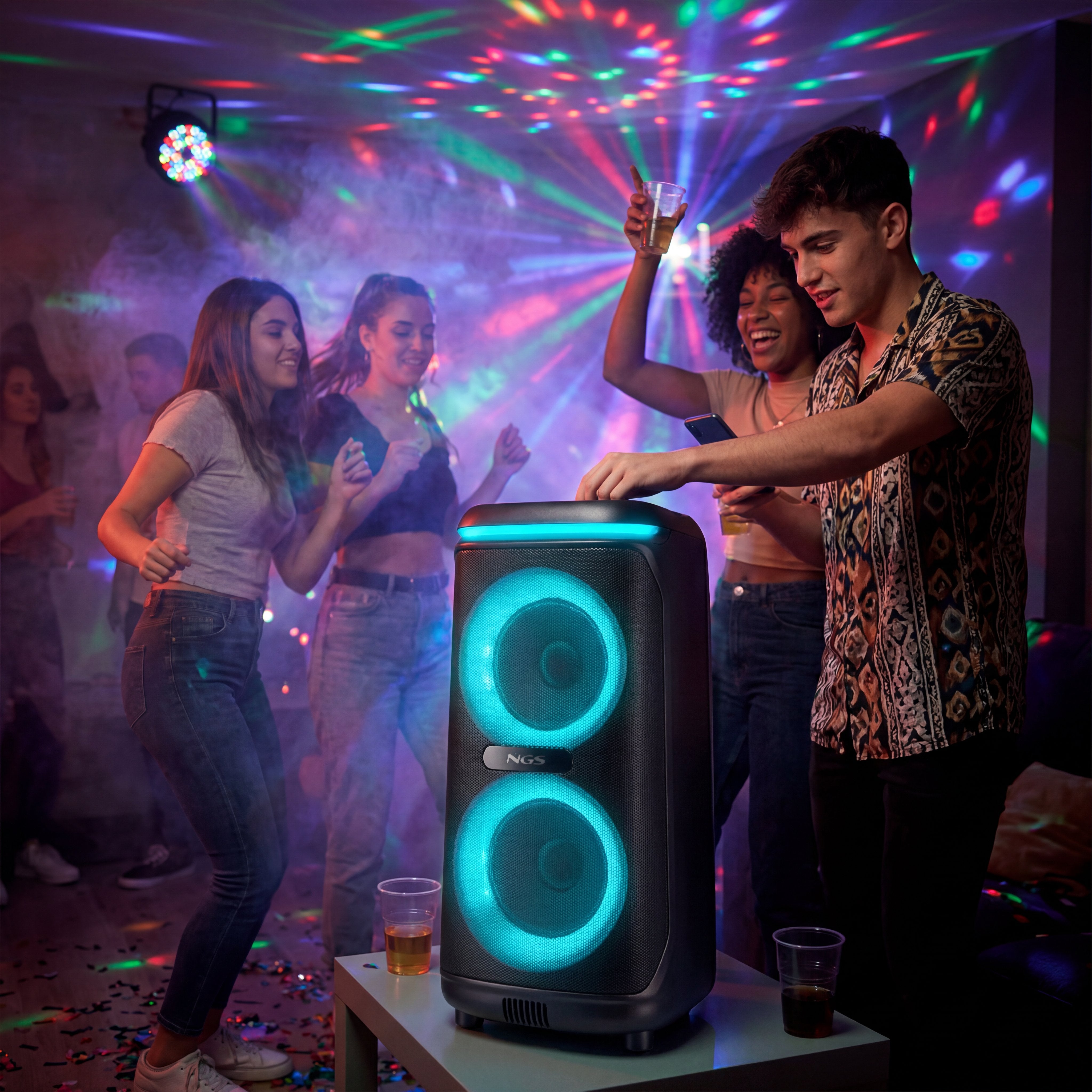Ngs Altavoz Portátil Wildrip 400w Compatible C - Imagen 8