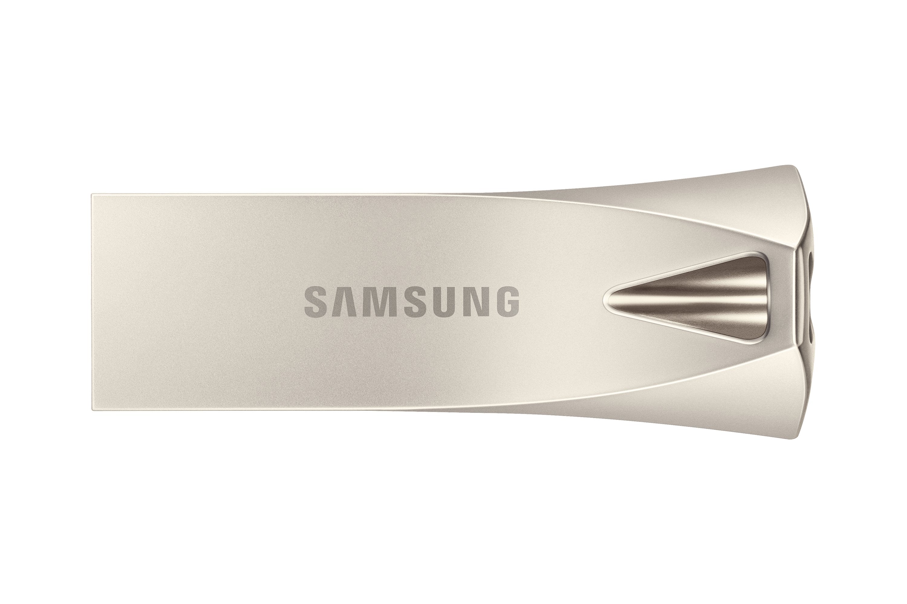 Pen Drive 128gb Samsung Bar Plus Champagne Silver