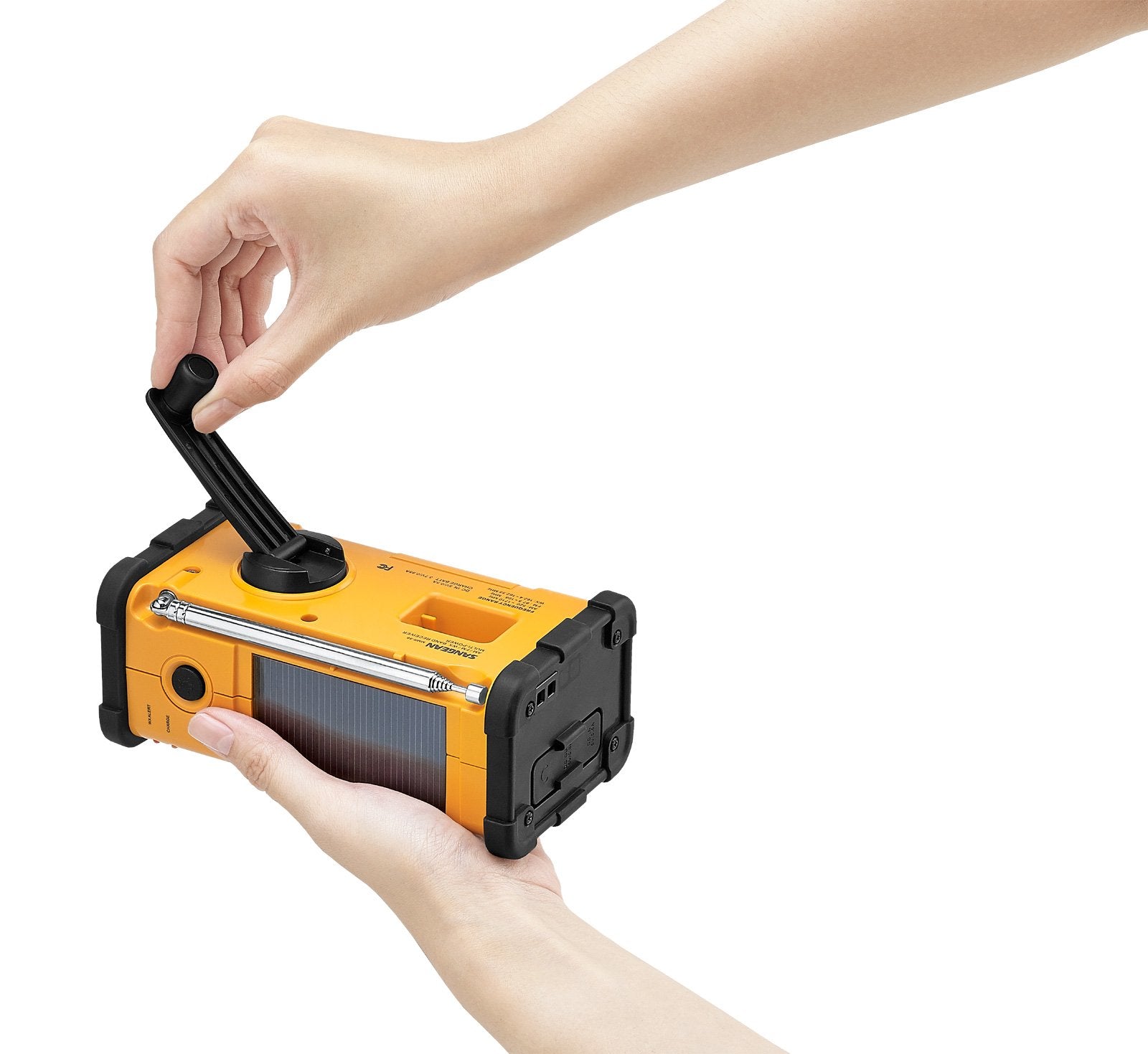 Sangean Mmr-88 Dab+ Gelb Notfall/Kurbel/Solar Radio - Imagen 6