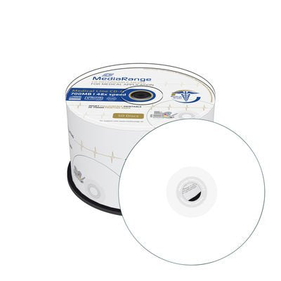 Mediarange Medical Line Cd-R 700mb/80min 48x Speed Caja 50 - Imagen 2